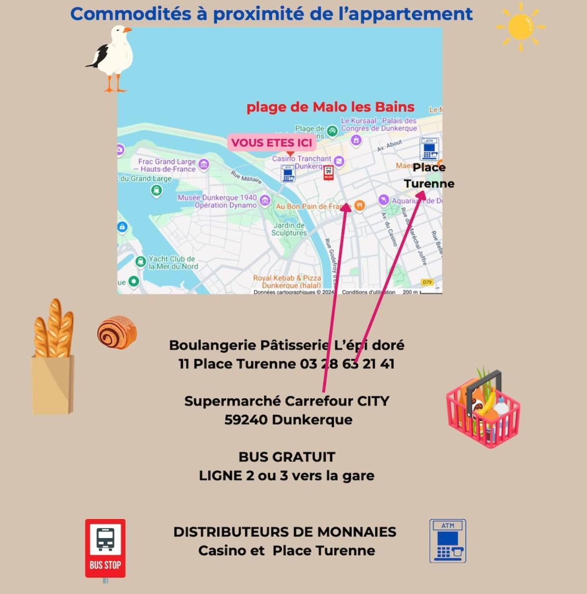 La Design Malo-les-bains Appartement *